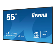 IIYAMA Monitor 54.6 cala ProLite LH5541UHS-B2 24/7 500cd 4K IPS - 1244892 - zdjęcie 7